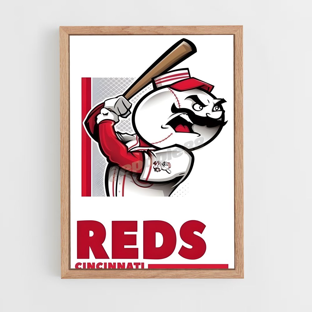 Poster Reds Revolution – affiche Baseball (vue 4)